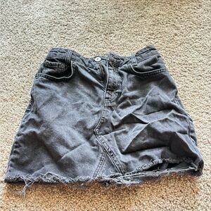 Urban Outfitters Black Denim Skirt Size Small